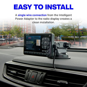 SiriusXM Roady BT power adapter keeps the unit powered on long drives