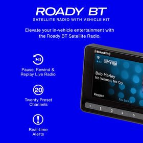SiriusXM Roady BT vent mount offers flexible, hands-free placement