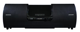 SiriusXM SXSD2 front view in black for portable listening and enhanced 2.1 sound