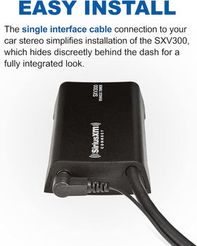 SiriusXM SXV300V1 installation guide helps a smooth setup