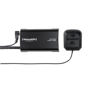 SiriusXM SXV300V1 vehicle tuner hidden behind dash for a seamless car stereo setup.