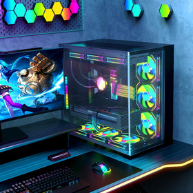 Mini RGB controller powered by SATA for independent control