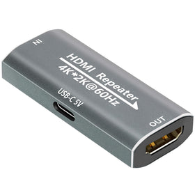Sitechylor HDMI Repeater 4K60Hz setup demonstrates extended reach with reliable signal for large screens.
