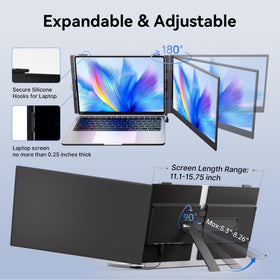 SIUT 14-inch display delivers full HD clarity on the go.