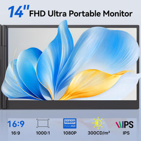 SIUT in-use with a laptop enhances workspace with a second display.