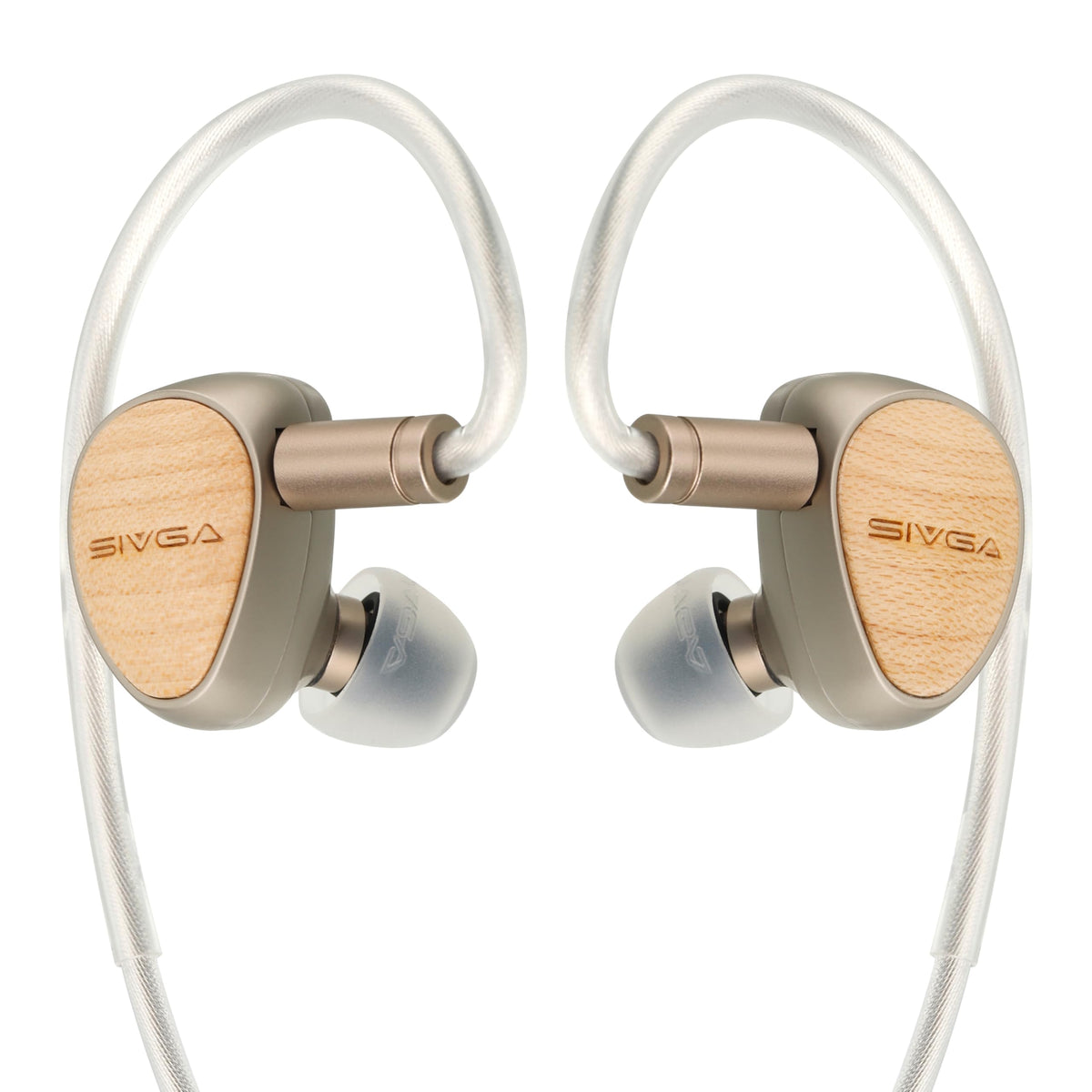 SIVGA Que 10mm driver delivers crisp highs and deep bass for immersive listening.