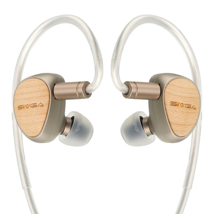 SIVGA Que 10mm driver delivers crisp highs and deep bass for immersive listening.