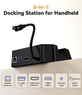 SiWiQU Docking Station 4K@144Hz output to external monitor for smooth visuals