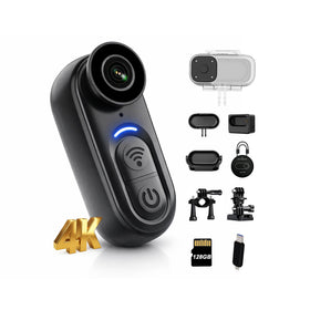 SixBondsCam 4K Mini body camera in action with crisp travel footage.