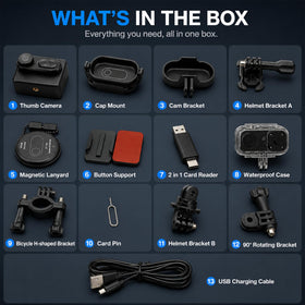 SixBondsCam compact design fits everyday carry.