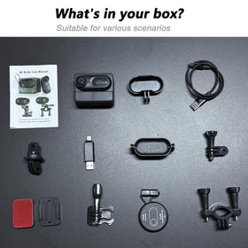 SixBondsCam perfect for pet walks and outdoor adventures with secure wear.