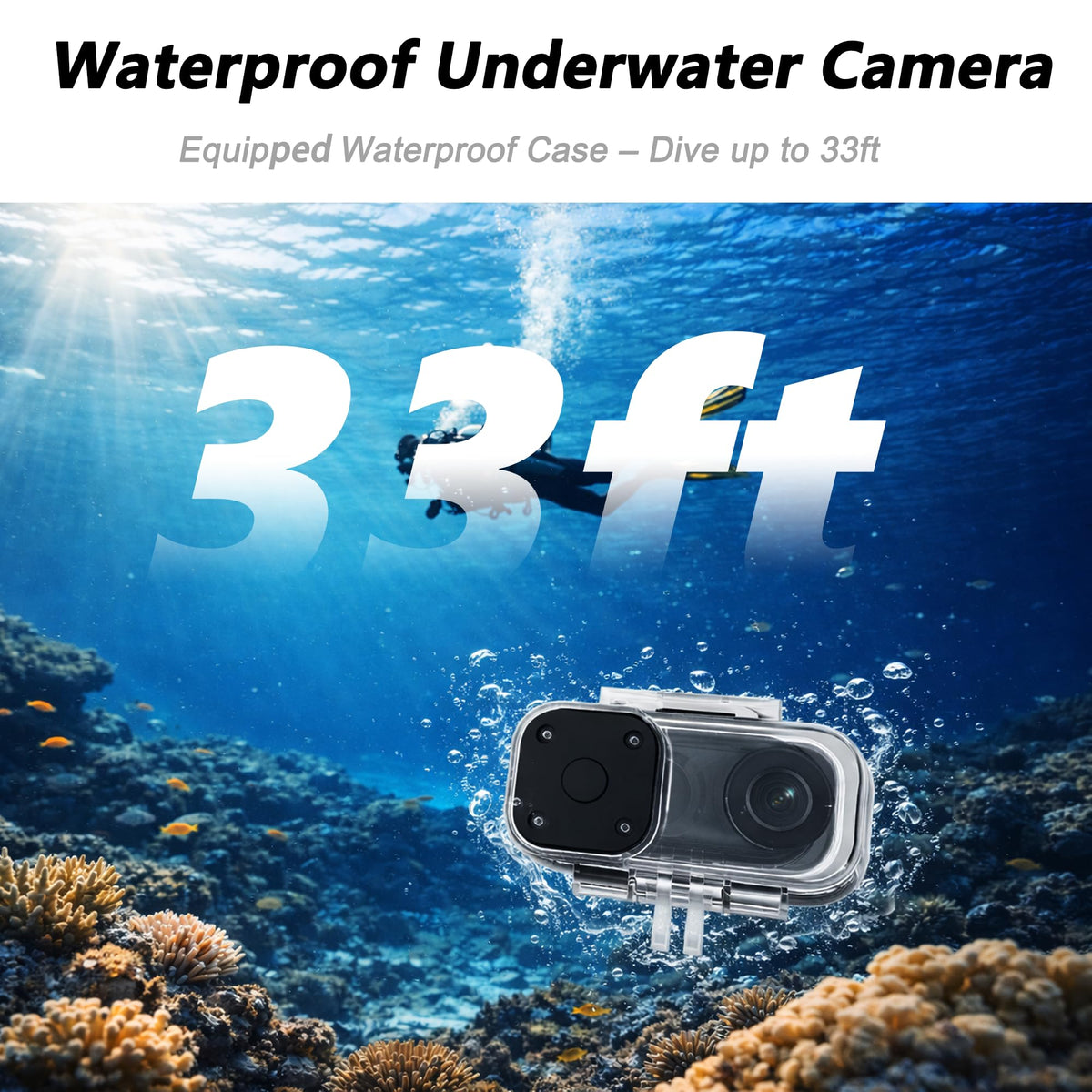 SixBondsCam waterproof up to 10 meters for rugged conditions.