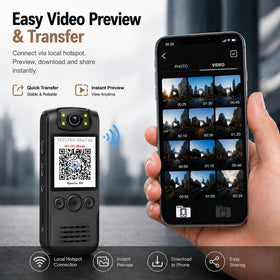 SixBondsCam wearable camera shown in a compact design for discreet daily capture.