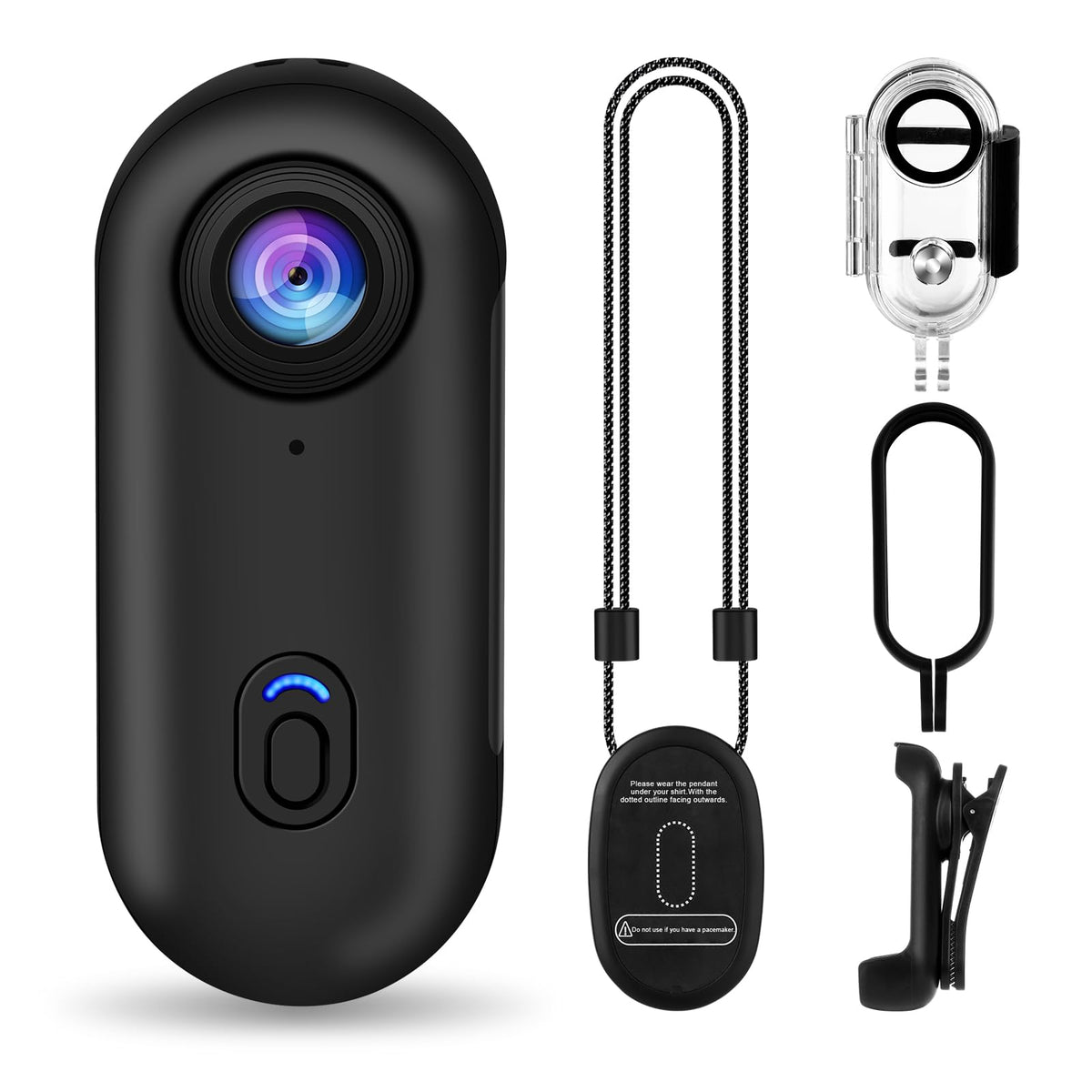 Sixmou i3 4K thumb camera with ultra-compact design enables hands-free recording on the go