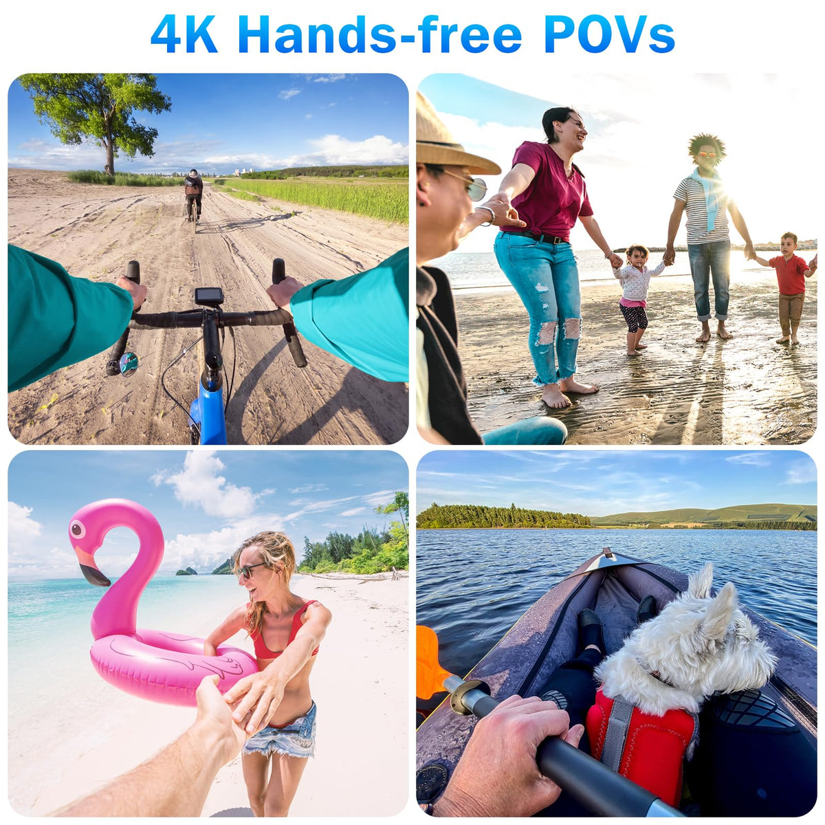 Sixmou i3 4K thumb camera dive case supports underwater filming