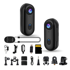 Sixmou i3 4K tiny POV camera, ultra-compact for discreet sports filming.