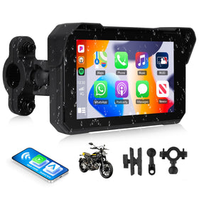 SIXTOP front view mounted on handlebar shows clear navigation visibility