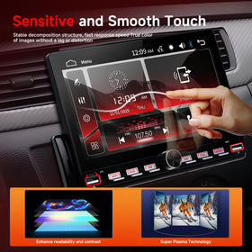 SIXWIN illuminated unit cycling seven colors to personalize car interior mood