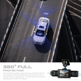 SIXWIN five display modes show different camera angles for flexible viewing.