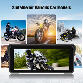 SIXWIN 8.1-inch IPS touchscreen offers wide view on the handlebar