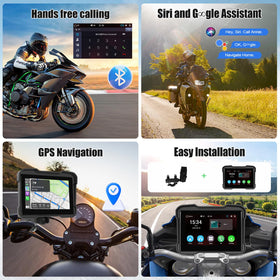 SIXWIN navigation night mode on road delivering readable directions after dark