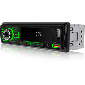 SIXWIN Bluetooth single din radio enabling hands-free calls and streaming.