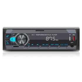 SIXWIN single din radio front panel with Bluetooth 5.0 for hands-free calling