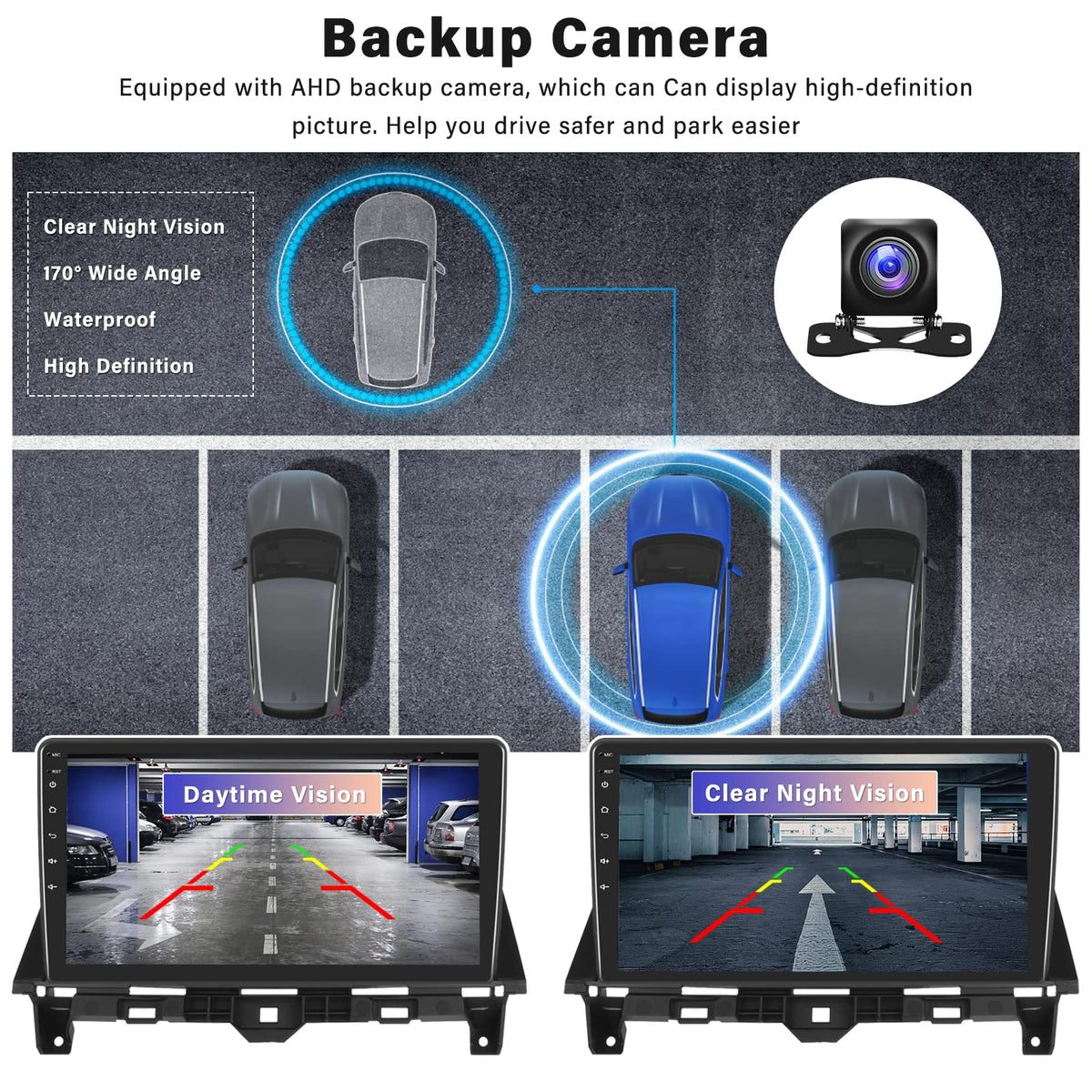 Sixwin steering wheel control compatibility image illustrates convenient on-the-fly adjustments in Honda Accord.