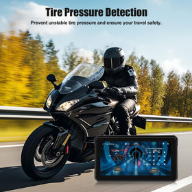 Sixwin TPMS monitors tire pressure for safer riding conditions