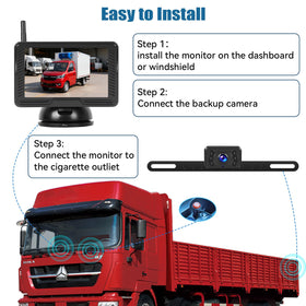 SIXWIN camera mounted on truck showing real-world backing confidence benefit