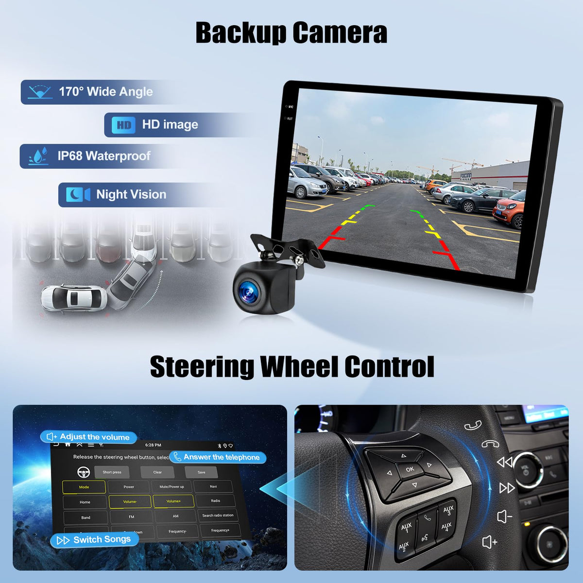SIXWIN built-in WiFi keeps maps and apps updated