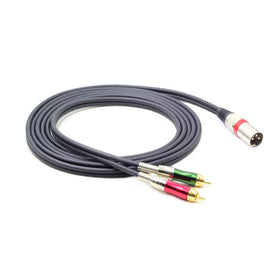 Flexible PVC outer jacket resists wear and coils easily during setups.