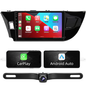 SizxNanv Corolla radio display with CarPlay and Android Auto for hands-free control