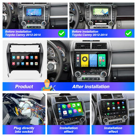 SizxNanv 10.1-inch touchscreen delivers clear visuals and easy tapping.