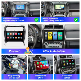 SizxNanv backup camera compatible supports safer parking with real-time rear view