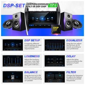 SizxNanv dsp audio processing with customizable sound settings for tailored listening