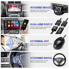 SizxNanv built-in GPS navigation for reliable route guidance on the Camry screen