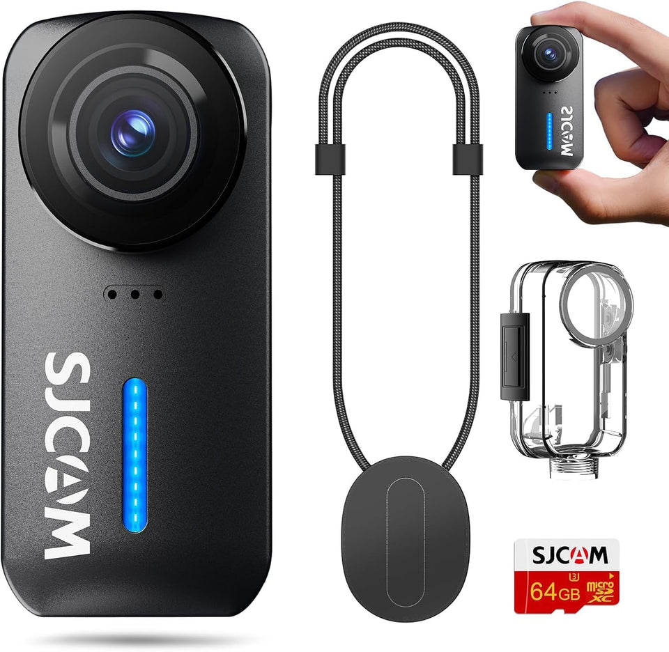 SJCAM C110 Plus wide-angle lens captures expansive action shots
