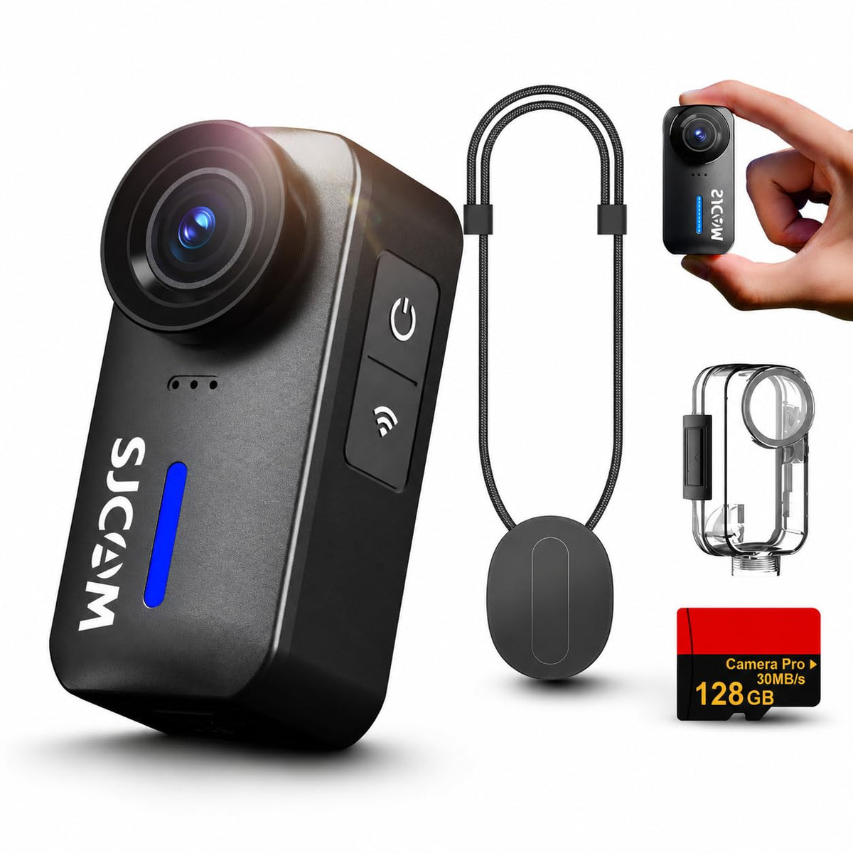 SJCAM C110Plus 4K video shot for vivid outdoor adventures with crisp detail