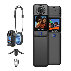 SJCAM C300 4K dual screen for precise framing on the move.