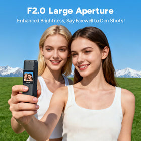 SJCAM C300 8x zoom captures landscapes and close-ups with ease.