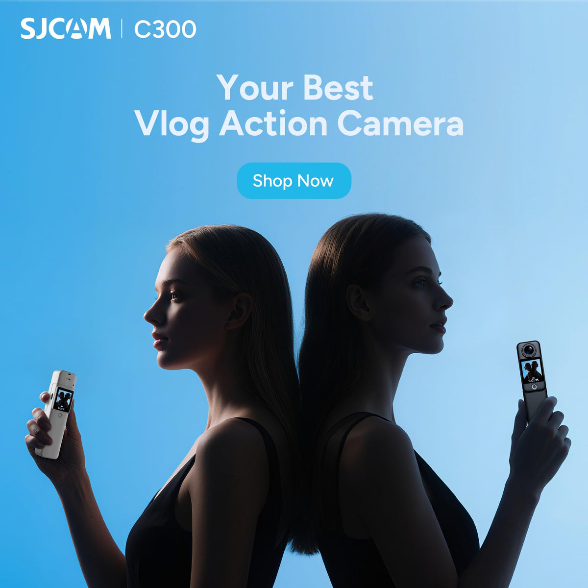 SJCAM C300 accessories kit equips versatile mounting options.