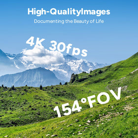 SJCAM C300 detachable battery base extends recording time.