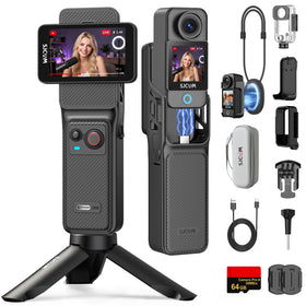 SJCAM C400 4K resolution video capture for crisp, detailed footage.