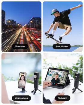 SJCAM C400 7 hour battery supports all day recording sessions.