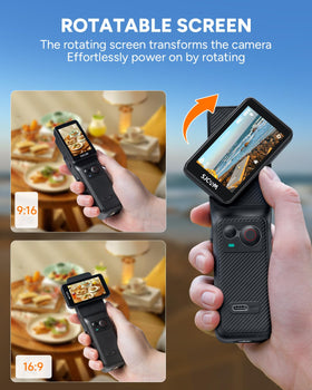SJCAM C400 underwater capability up to 30 meters for aquatic shoots.