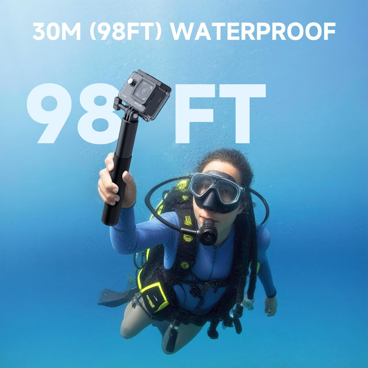SJCAM SJ4000 underwater dive shot showing clear color capture
