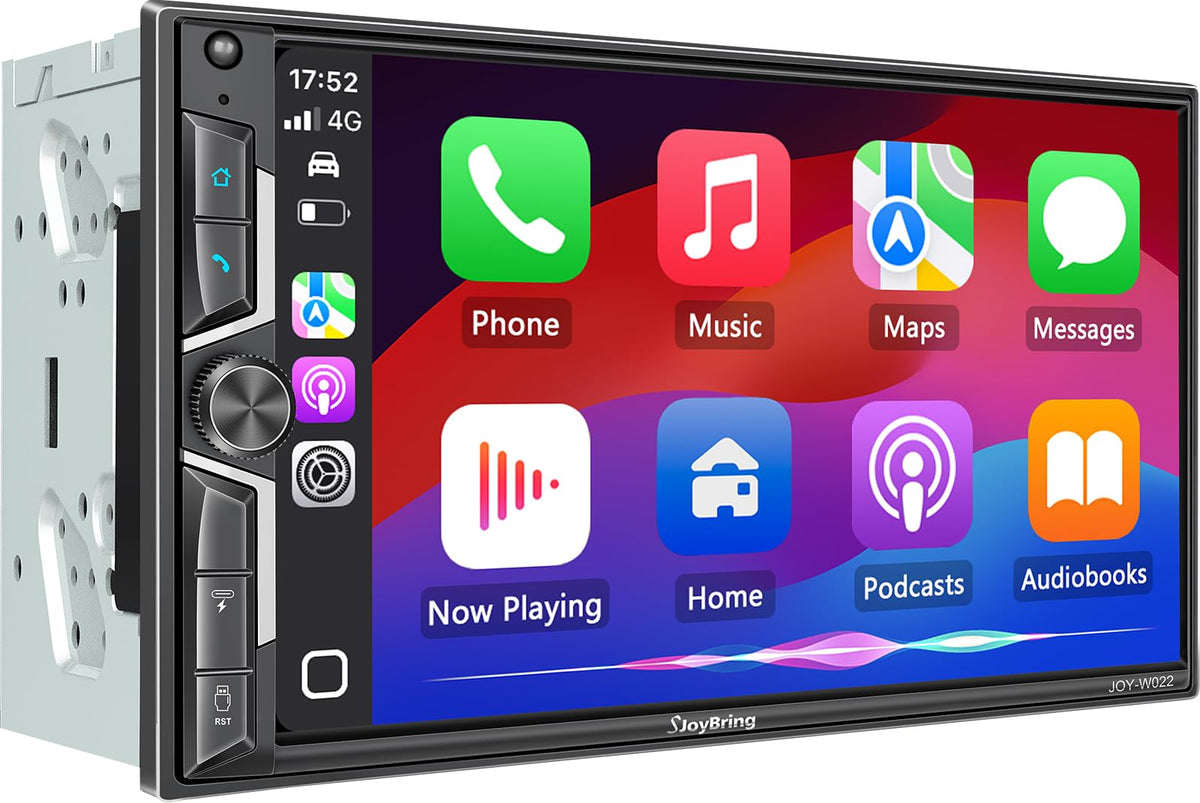 SJOYBRING 7inch QLED display delivers vivid maps and media clarity on the road.