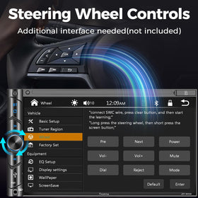 SJOYBRING supports front and rear cameras for better parking.