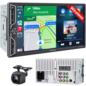 SJOYBRING front panel showing QLED display and clear icons for safer driving